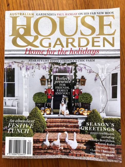 House & Garden Magazine/December 2020