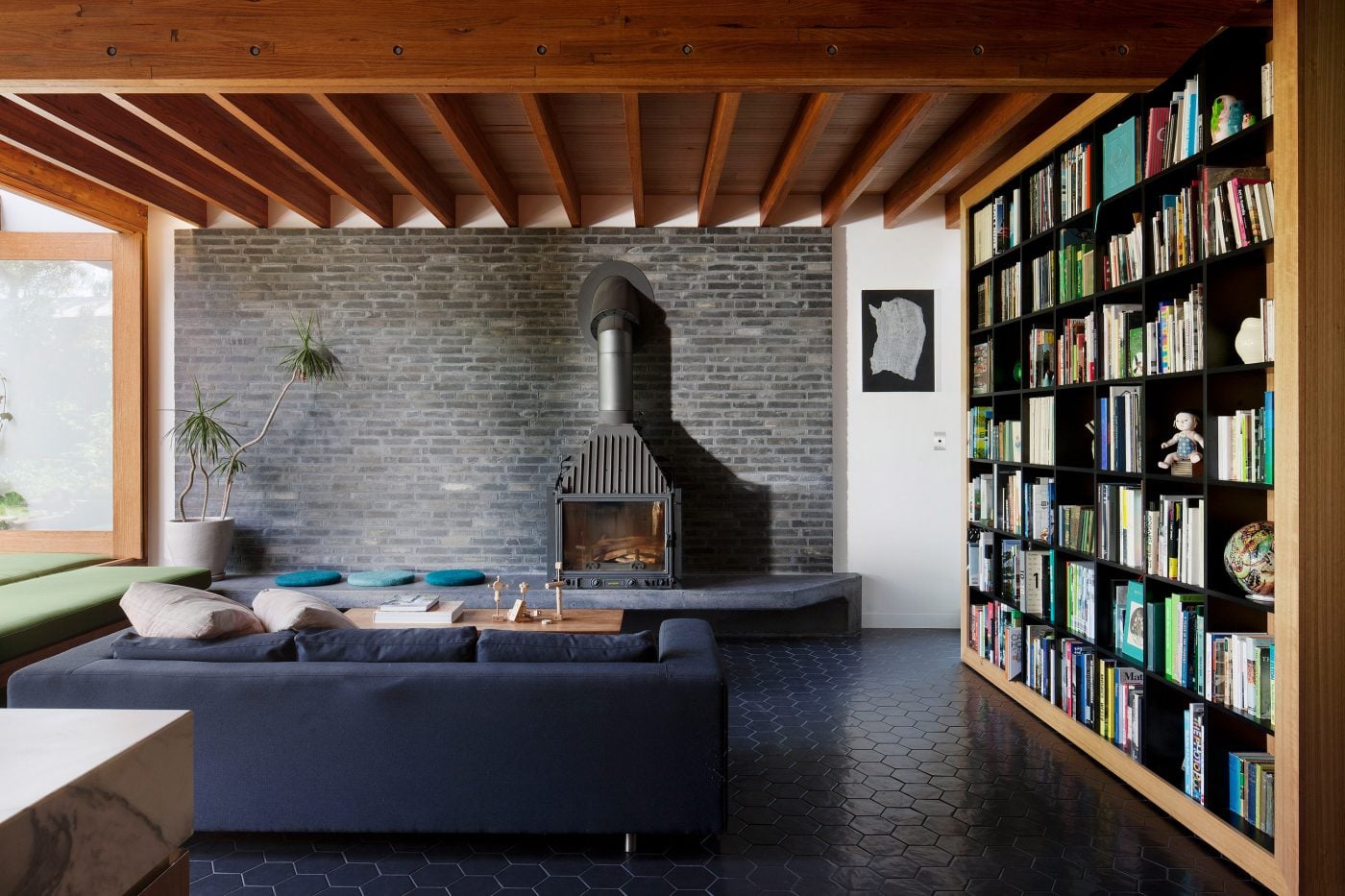Cheminees Philippe Radiante 700 - BKK Architects, Photographer: Shannon McGrath
